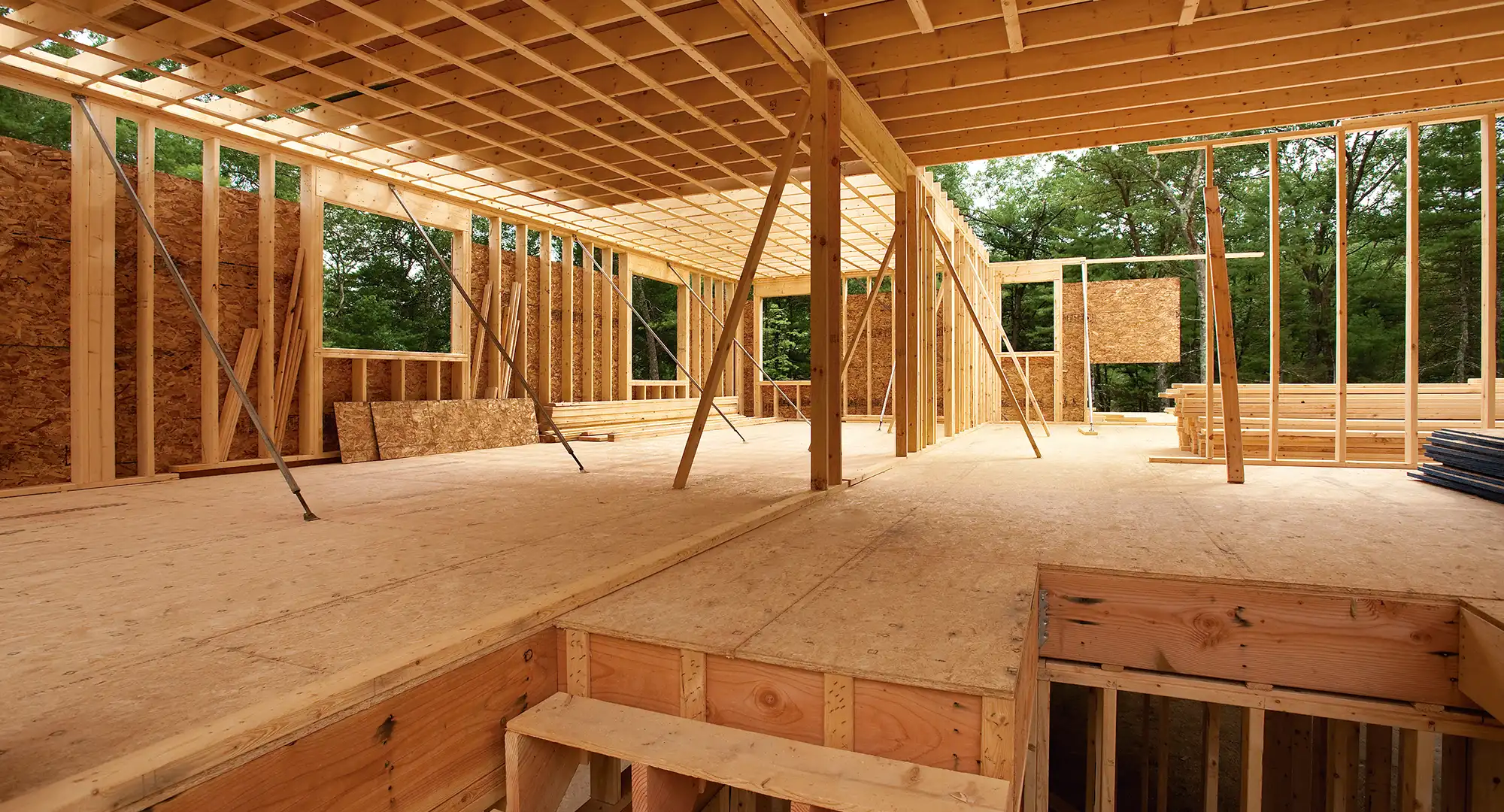 Wood Framing Installation